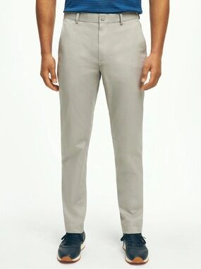 Brooks Brothers Tan Performance Series Stretch Chino Pants 32/30